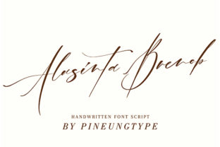 Alusinta Brenob: A Handwritten Font That Gives Your Brand a Polished Voice