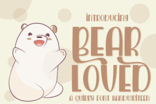 Bear Loved Font: Sweet Script for Editorial Design and Branding