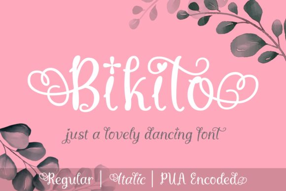 Bikito: A Playful Script Font for Editorial Design