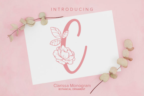 Clarissa Monogram: A Decorative Font for Campaign Visuals That Stand Out