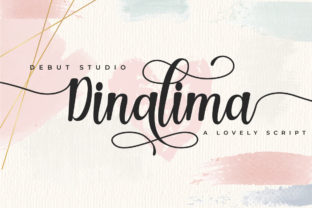 Dinalima Font: A Handwritten Typeface for Editorial Design