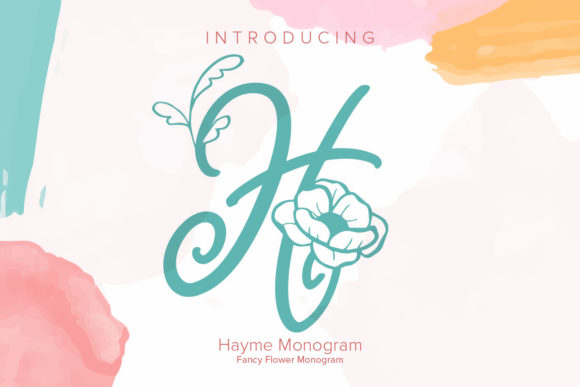 Hayme Monogram: Elevate Your Brand with a Decorative Typeface