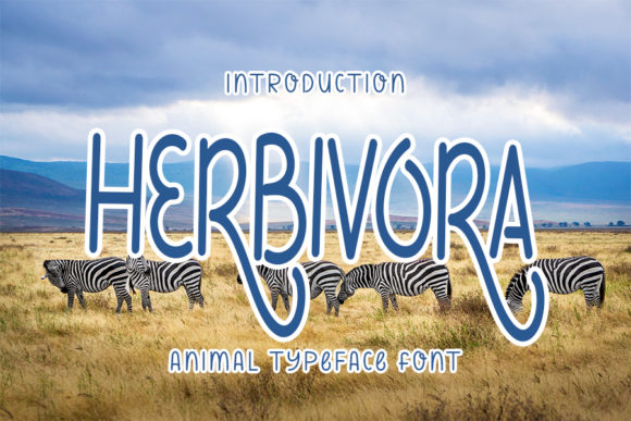 Herbivora: A Clean Sans Serif Font for Handmade Product Labels and Stationery