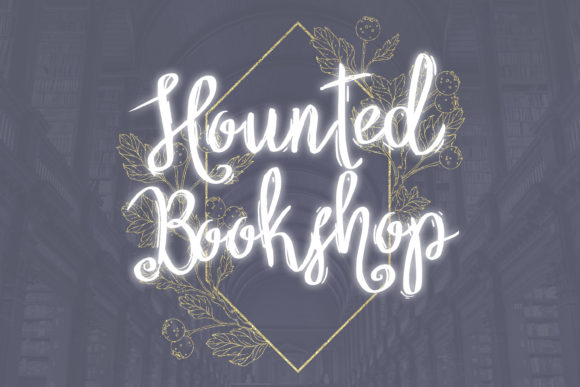 Hounted Bookshop: A Handwritten Font That Brings Warmth to Digital Interfaces