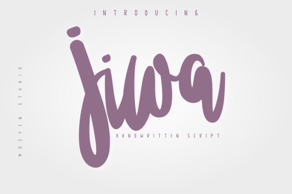 Jiwa: A Handwritten Font for Thoughtful Product Design