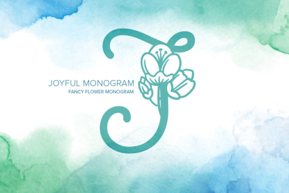 Joyful Monogram: A Decorative Font for Thoughtful Editorial Design
