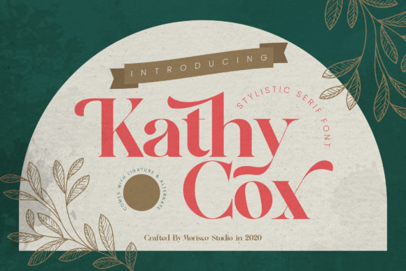 Kathy Cox: A Bold Serif Font for Marketers and Creators