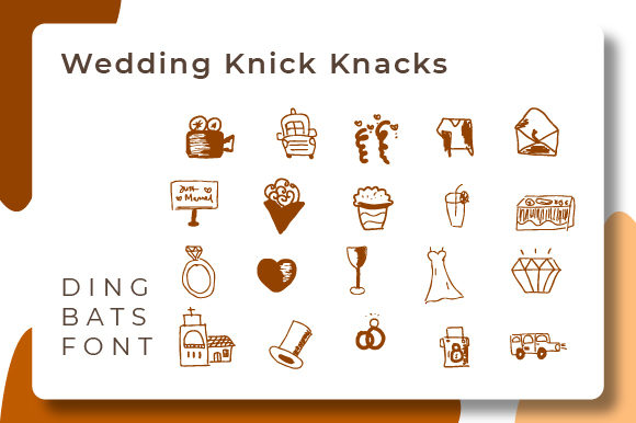 Make Your Brand Unforgettable with Wedding Knick Knacks Font