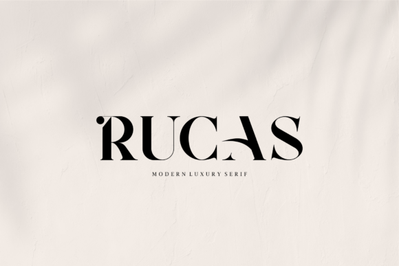 Rucas: A Serif Font That Balances Character and Utility