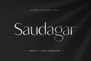 Saudagar: A Modern Calligraphy Font for Digital Branding