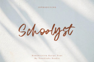 Schoolyst: The Handwritten Font That Gave My Bakery a Fresh New Look