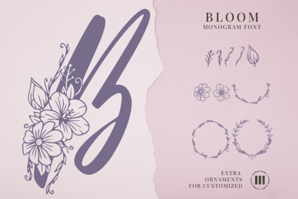 Testing Bloom Monogram in a Real Web Layout