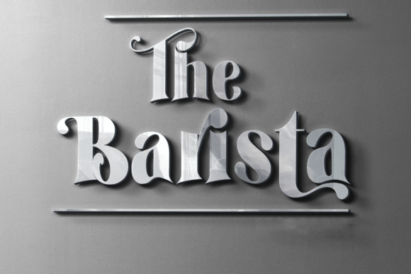 The Barista: A Serif Font That Knows When to Speak Up