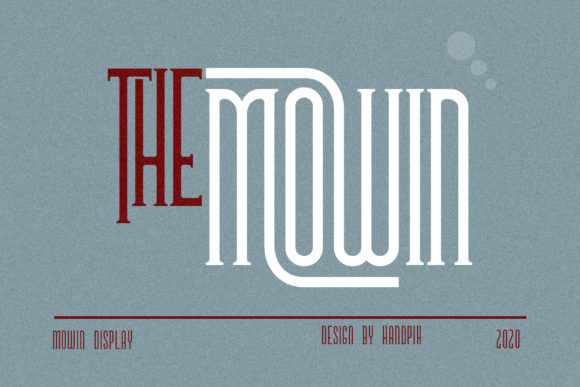 The Mowin Serif Font: Elevate Your Brand with Bold Elegance