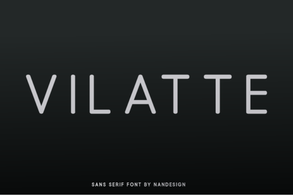 Vilatte: A Sans Serif Font Built for Real Branding Work